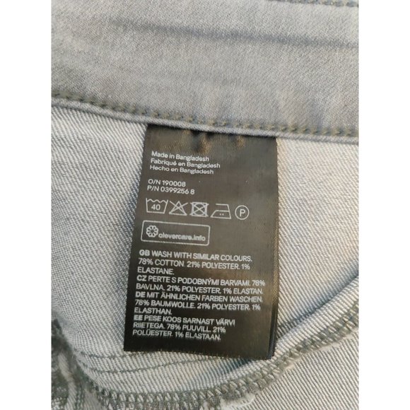 H&M & Denim Women's Skinny Ankle / Regular Waist Gray Jeans (Size 29) - Picture 6 of 9